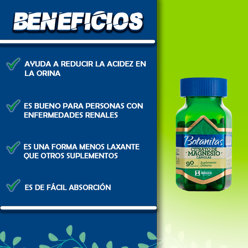 Comprar Citrato De Magnesio Botanitas en Electroshopy - Ángulo 3